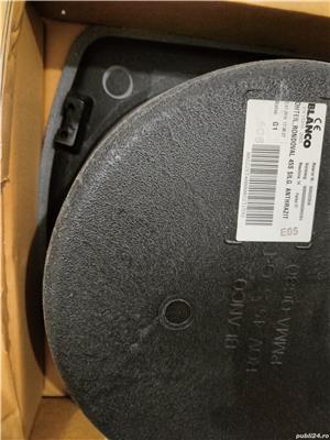 Chiuveta ovala bucatarie neagra din granit Blanco, cu picurator, noua,  780*500 cm - imagine 5