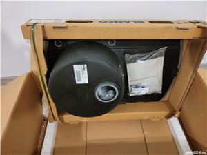 Chiuveta ovala bucatarie neagra din granit Blanco, cu picurator, noua,  780*500 cm - imagine 4