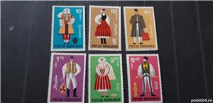 Timbre Romania-Traditii romanesti,10 poze,nestampilate,MNH - imagine 5