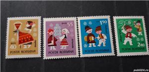 Timbre Romania-Traditii romanesti,10 poze,nestampilate,MNH - imagine 10