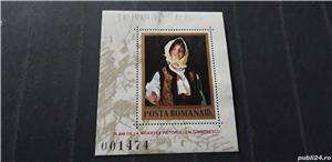 Timbre Romania -Picturi,10 poze,nestampilate,MNH. - imagine 8