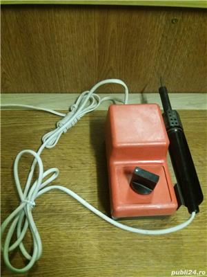 Pistol de lipit Radio Progres 100W letcon si statie de lipit cu ciocan - imagine 8