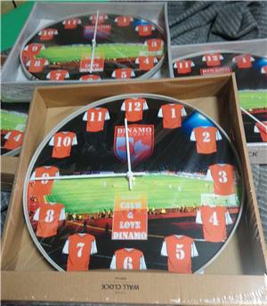Ceas de perete, fanioane, fani Dinamo, Rapid,Steaua, Romania