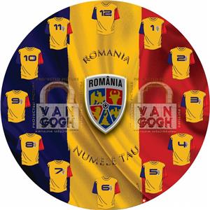 Ceas de perete, fanioane, fani Dinamo, Rapid,Steaua, Romania - imagine 4