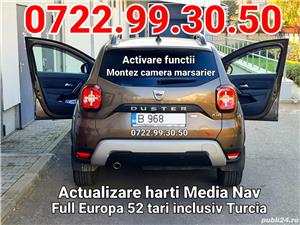 Renault clio.4 dacia logan mcv duster sandero harta navigatie media nav functii camera video  revers