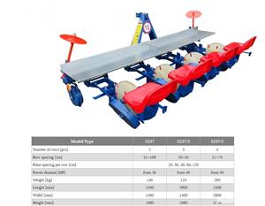 Masina plantat rasaduri 2 randuri - imagine 7