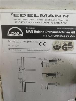 Masina de tiparit offset Roland Practica - imagine 8