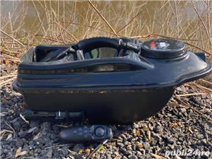 Navomodel pescuit barcuta plantat momeala cu sistem anti-bradis