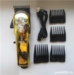 Aparat de tuns lame otel pe acumulator Masina de tuns profesionala - imagine 4