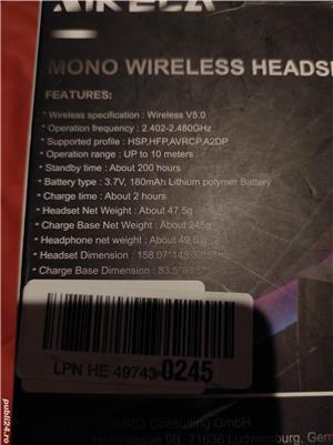 Casca casti Bluetooth conferinta, Callcenter AIKELA BH-M9A - imagine 2