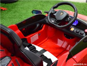 Masinuta electrica Lamborghini Aventador SVJ 2x35W 12V cu HOVERBOARD - imagine 4
