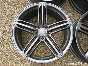 Vand set jante audi s6 a6 a8 original culoare gri carbon - j 8,5 et 45 r 20 centru 66,01 - - se vand
