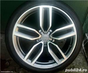vand set jante audi SQ5 a8 a7 mercedes s cl ml gl original pe 21 jantele sunt 8,5J x21 ET 33 