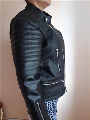 Geacă Piele Moto  - imagine 2