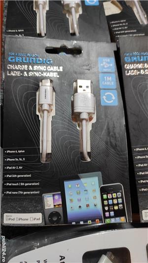 12 buc cabluri pentru iPod iPhone iPad incarcator si o husa 175 RON - imagine 3