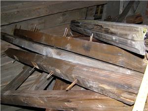 Copertina semirotunda usa intrare, cadru din lemn, 2.3x1.5m sau schimb - imagine 6