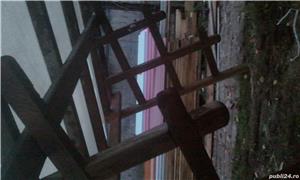 Copertina semirotunda usa intrare, cadru din lemn, 2.3x1.5m sau schimb - imagine 8