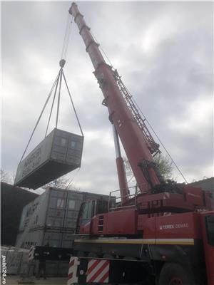 Transport cu incarcare descarcare camion cu macara  - imagine 6
