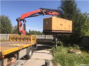 Transport cu incarcare descarcare camion cu macara  - imagine 7