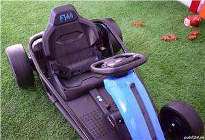 Masinuta-Kart Electric pentru copii BJX1968 500W 24V Blue - imagine 8