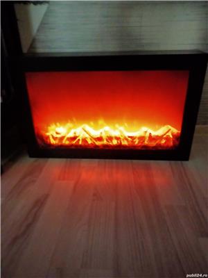 Șemineu artizanal 5d, nu consuma curent