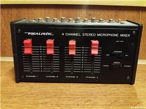 Preamplificator pick-up magnetic mixer microfon karaoke amplificator radioficare hotel TOA - imagine 7