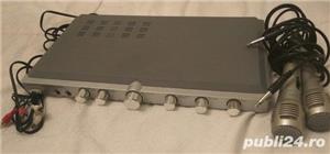 Preamplificator pick-up magnetic mixer microfon karaoke amplificator radioficare hotel TOA