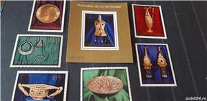 Timbre Romania-Arheologie,8 poze,nestampilate,MNH - imagine 3