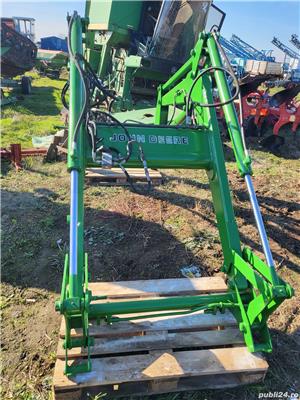 Incarcator John Deere 740 A, complet cu cupa multifunctionala, 4,2 metri, cel mai mare pe John Deere - imagine 3