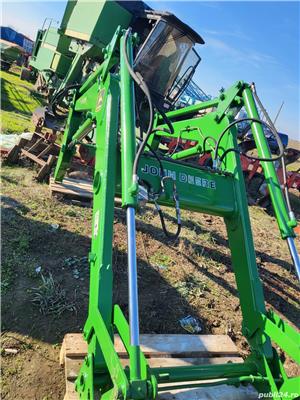Incarcator John Deere 740 A, complet cu cupa multifunctionala, 4,2 metri, cel mai mare pe John Deere - imagine 4