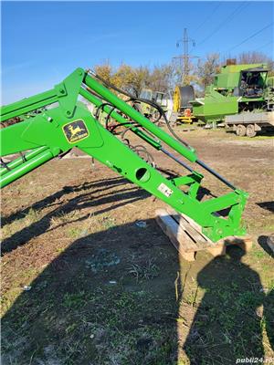 Incarcator John Deere 740 A, complet cu cupa multifunctionala, 4,2 metri, cel mai mare pe John Deere - imagine 8