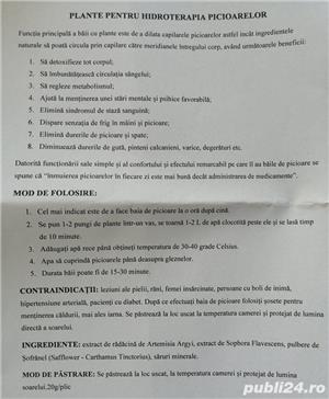 Plante pentru hidroterapia picioarelor - imagine 2