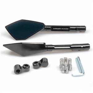 OGLINZI MOTO sport UNIVERSALE rizoma oglinda ghidon motocicleta atv cu prindere set de vanzare - imagine 2