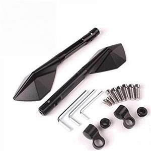 OGLINZI MOTO sport UNIVERSALE rizoma oglinda ghidon motocicleta atv cu prindere set de vanzare - imagine 5