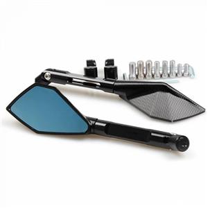 OGLINZI MOTO sport UNIVERSALE rizoma oglinda ghidon motocicleta atv cu prindere set de vanzare - imagine 7