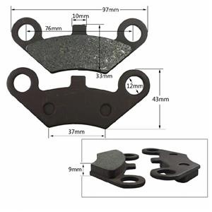 Set placute frana ATV LINHAI 300 CF Moto 500 X8 - imagine 4