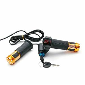 MANETA ACCELERATIE trotineta bicicleta electrica scuter electric CONTACT cu CHEIE voltmetru