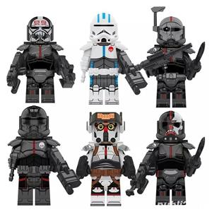 Set 6 Minifigurine tip Lego Star Wars Bad Batch Hunter Clone Force 99