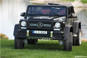 Masinuta electrică Mercedes G650 4x4 180W Maybach Deluxe Black