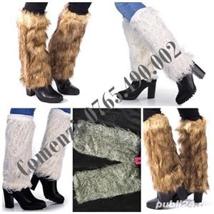 Jambieri fashion dama blana ecologica jambiere femei - imagine 5