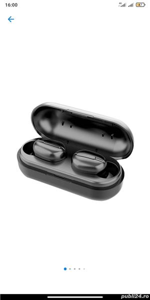 Casti wireless pentru iPhone/ Xiaomi/ Samsung/ Huawei,bluetooth 5.0, TWS, L13, Stereo,Mini,Sport,noi