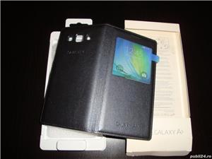 Husa telefon originala Samsung Galaxy A5 2015 A500F s-view - imagine 5