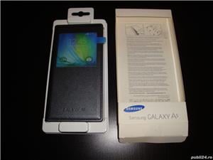 Husa telefon originala Samsung Galaxy A5 2015 A500F s-view - imagine 3