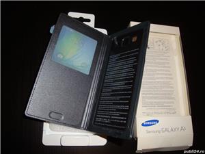 Husa telefon originala Samsung Galaxy A5 2015 A500F s-view - imagine 4