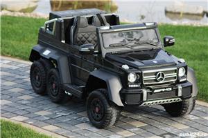 Masinuta electrica Mercedes G63 6x6 270W PREMIUM Scaun pt. adult 