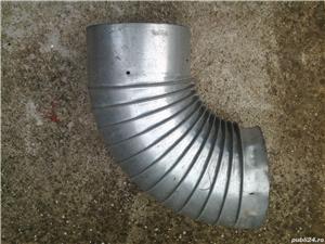 **Cot zincat 90 grade, 145 mm