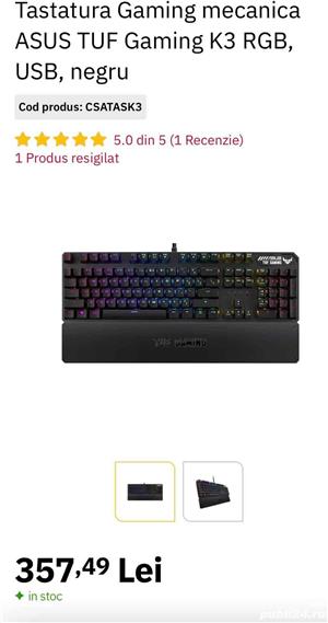 Tastatura Asus Tuf Gaming - imagine 3