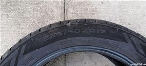Anvelope de vara 225 50 17 Nokian folosite 1 sezon - 2 buc. - imagine 4
