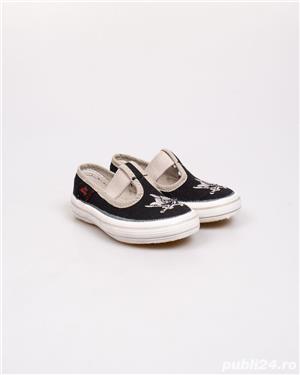 Espadrile copii Capt n Sharky nr.21 ,noi ,negri - imagine 3