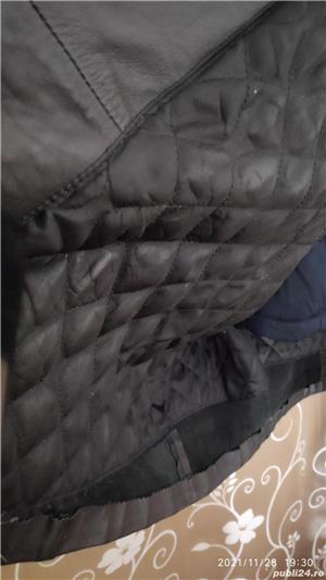 Haină de piele naturala, de damă - imagine 7